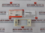 Lot of 5X Wiremold 40N2F31WH Cable smart Twin Cover Device Bracket Fitting 40N2