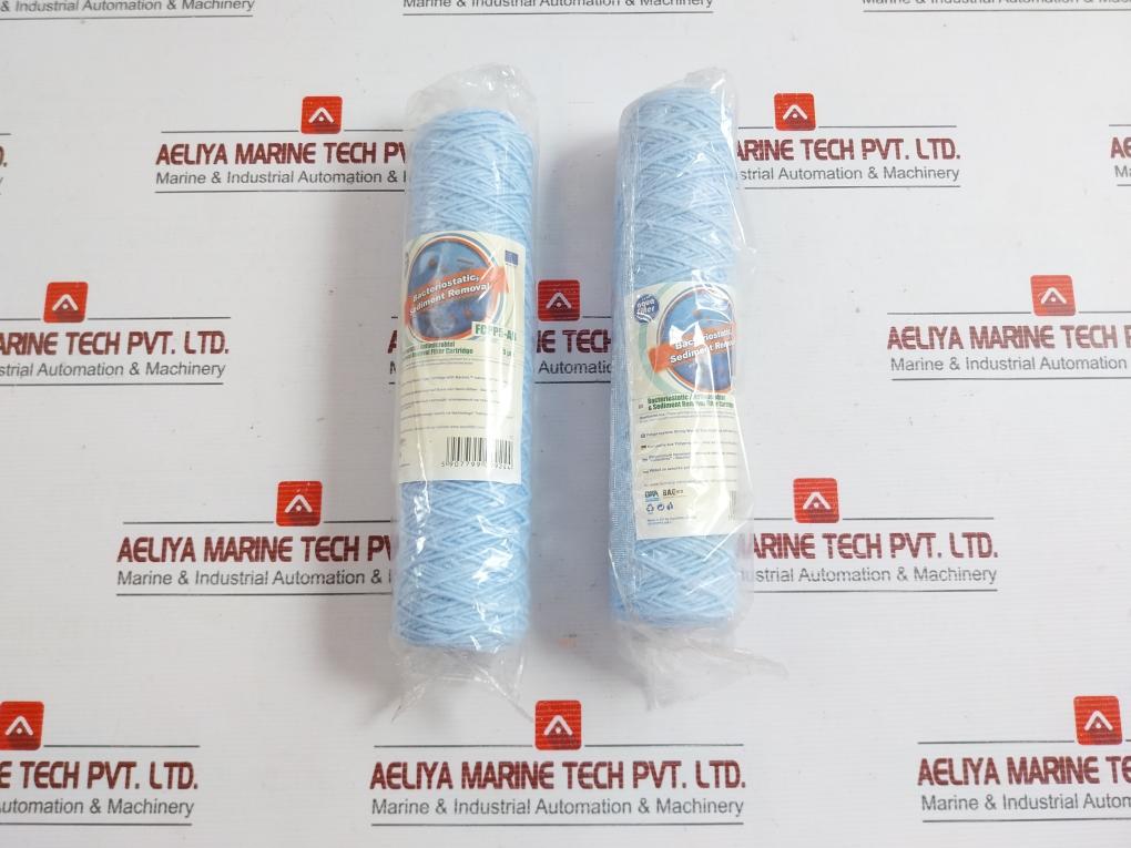 Lot Of 5x Antimicrobial & Sediment Removal Filter Cartr Aquafilter Xp-Fcpp5-Ab-1