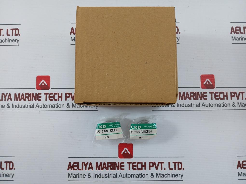 Lot Of 5x Ckd Pneumatic Cylinder Fitting 4f310-Cylinder-A