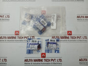 Lot Of 5x Contact Block Brand General Electric P9b10vn