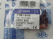 Lot Of 5x Contact Block Brand General Electric P9b10vn