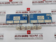 Lot of 5X IFO 20/500 Electric Fuse 20A 500V