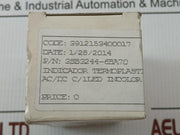 Lot Of 5x Led Indicator With Lamp Holder 24v Assembly Siemens 3sb3 244-6ba70