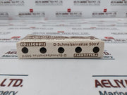 Lot of 5X Lindner Full Protection Fuse 4A 500V
