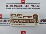 Lot of 5X Lindner Full Protection Fuse 4A 500V
