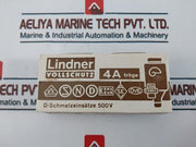 Lot of 5X Lindner Full Protection Fuse 4A 500V