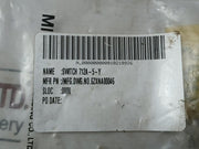 Lot Of 5x Nippon Denyo 712a-5-Y Switch 713