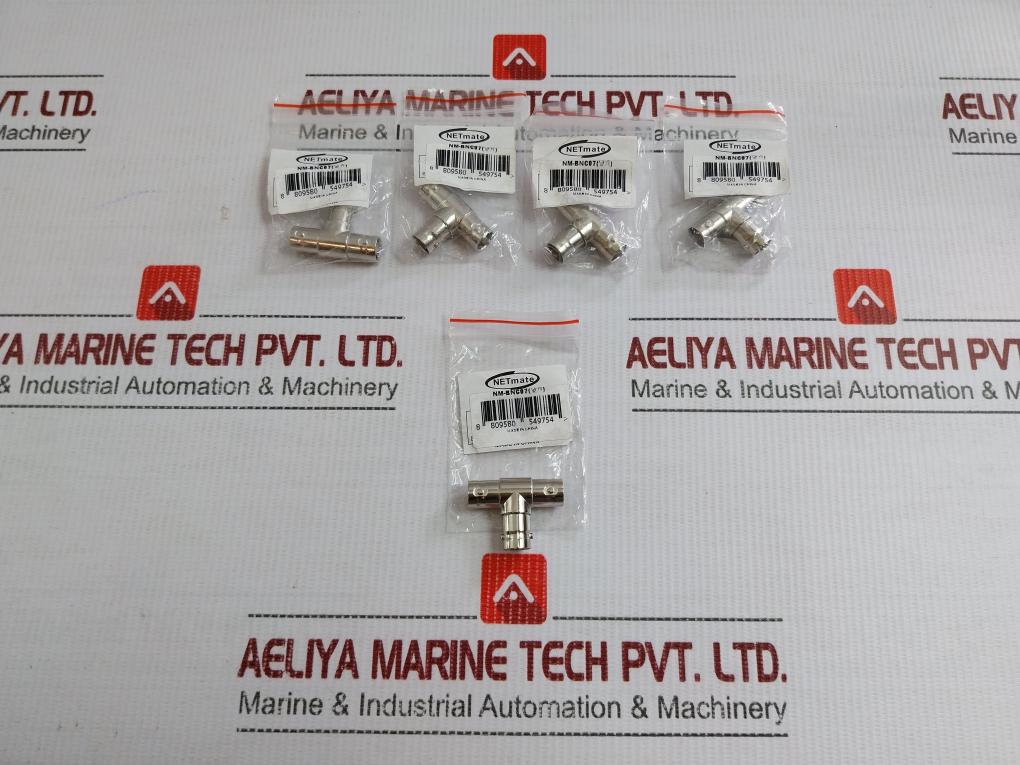 Lot Of 5x Nm-Bnc07 T-Type Connector By Netmate