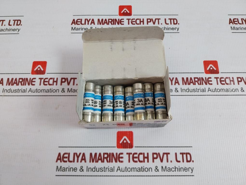 Lot Of 5x Sb-C1 Fuse 500v 3a By Sb