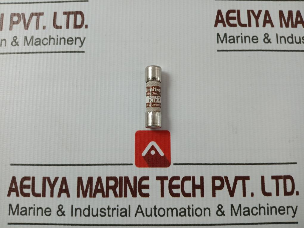 Lot Of 6X Bussmann Ktk-3 Fast-acting Supplementary Fuse