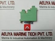Lot Of 6X Din Rail Terminal Block By Phoenix Contact  Uk 10-twin-pe