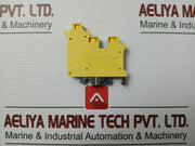 Lot Of 6X Din Rail Terminal Block By Phoenix Contact  Uk 10-twin-pe
