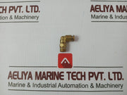 Lot Of 6X Parker Brass Street Elbow Lube 4 462 1/2-3/8”