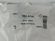 Lot Of 6X Rs 182-4790 Pneumatic Push-in Fitting/Tube Connector R1/4 10Mm