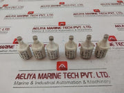 Lot of 6X WEBER Fuse Link 10A 500V GL/GG