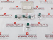 Lot of 6X SENASYS PTHZ16 Green Push Button Switch