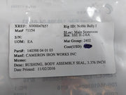 Lot of 6X Cameron 140398-04-01-03 Bushing Body Assembly 3.376 Inches Face Seal