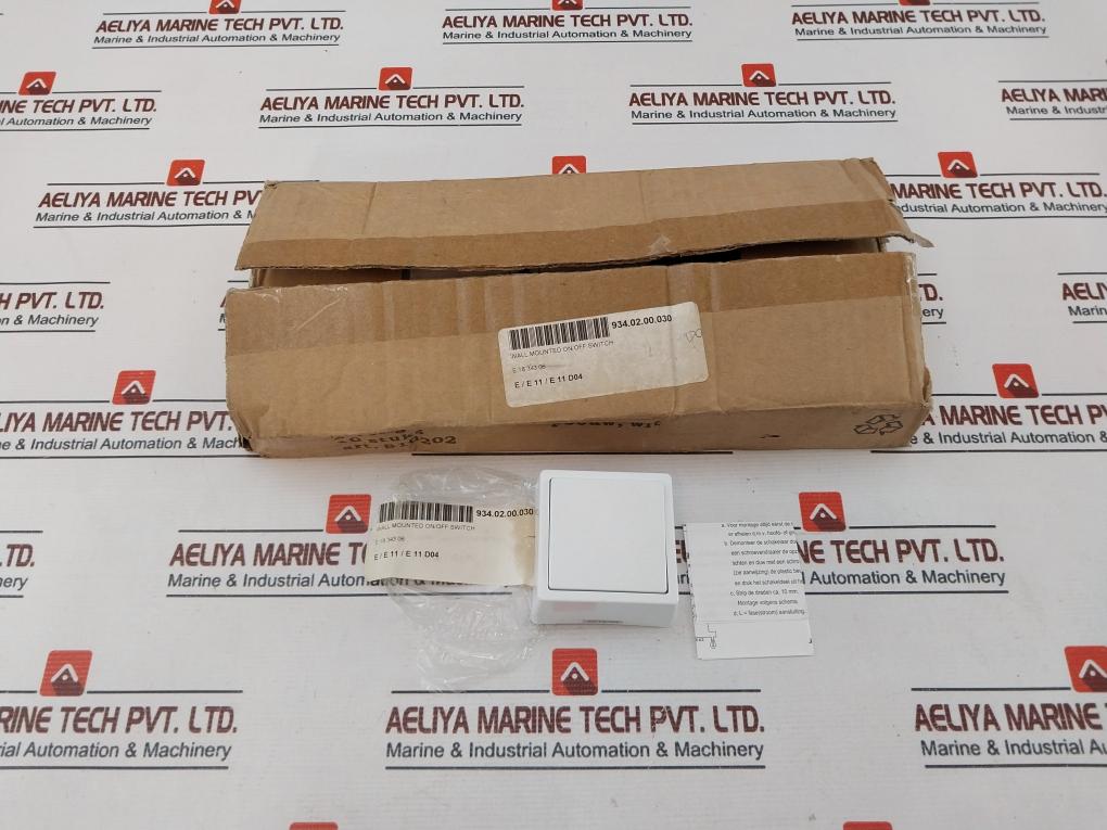 Lot of 7X EF400SW 2 Pole Wall Mounted Switch