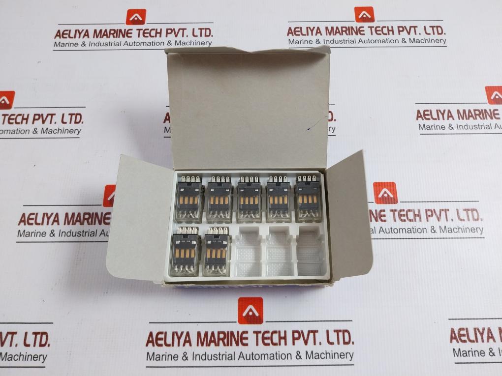 Lot Of 7x Part No My4 Omron Miniature Power Relay 24vdc