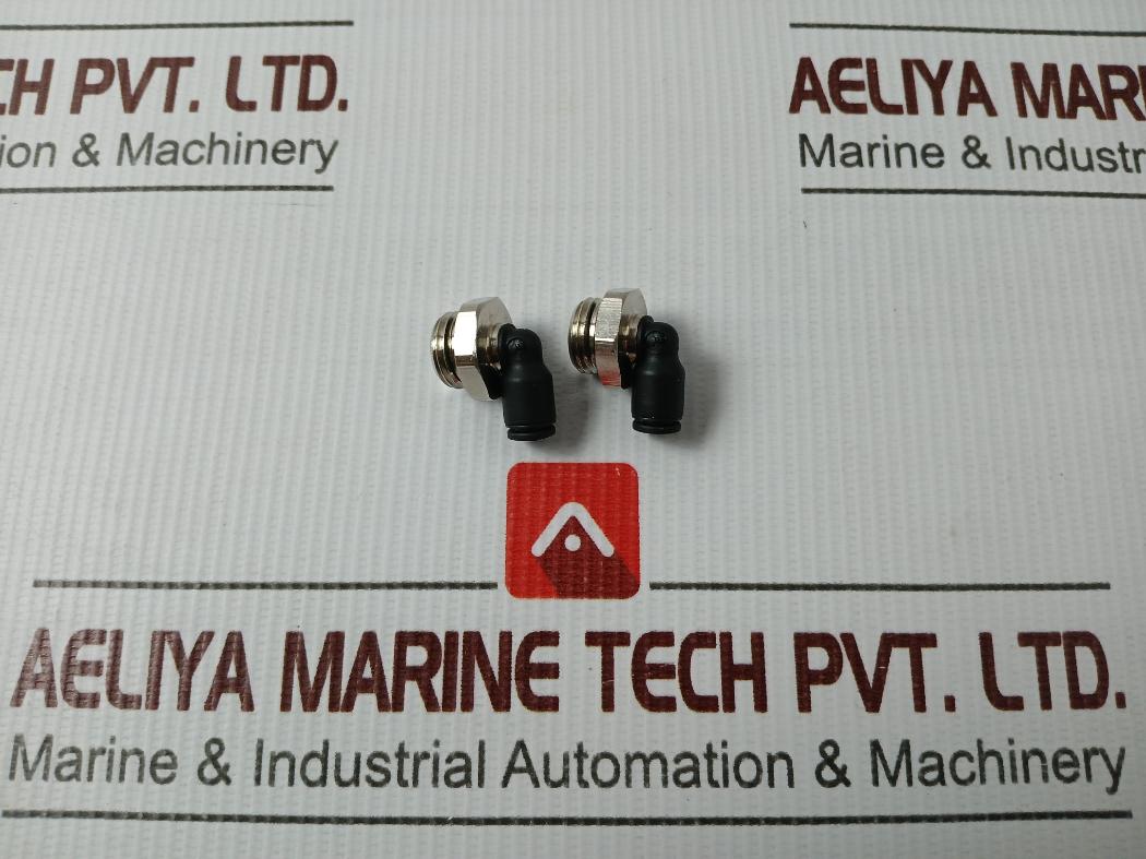 Lot Of 8X Parker 3199 04 13 Push In Male Stud Elbow 4.5/32 4Mm-s