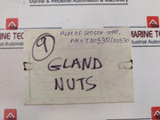 Lot of 9X Gland Nuts T 5093D/50930 Part Of Sensor Temp