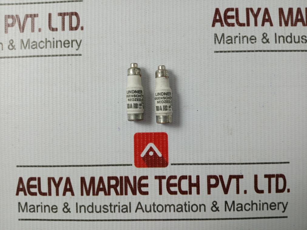 Lot Of 9X Lindner 10A Gl Fuse-neozed 380/250-