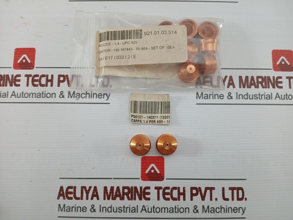 Lot Of 9X Pd0101-14 Nozzle 14Cx11 (122010) BY Unitor