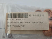 Lot Of 9X Pd0101-14 Nozzle 14Cx11 (122010) BY Unitor