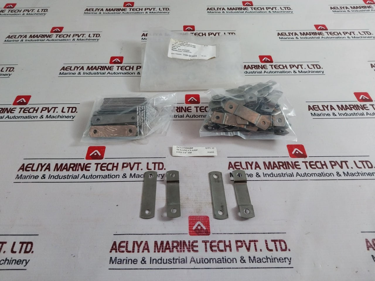 Lot Of 10X Cameron 2720448-04-06 Gang Clamp Set