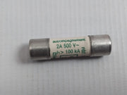 Lot of 10X Legrand 10 130 02 2 A Cartouches Fuse Cartridges 2A 500V 10X 38