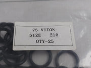 Lot Of 25X Viton 75 O-ring Kit 210
