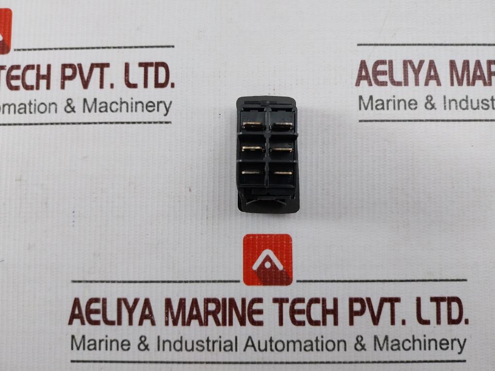 Lot Of 2X Carling Technologies Vj8As004-6Zz00-000 Heat Level Switch Rocker 3-way