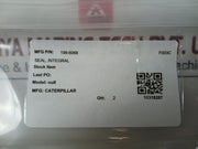 Lot Of 2X Caterpillar 198-6068 Integral Seal Gasket Fits Cat