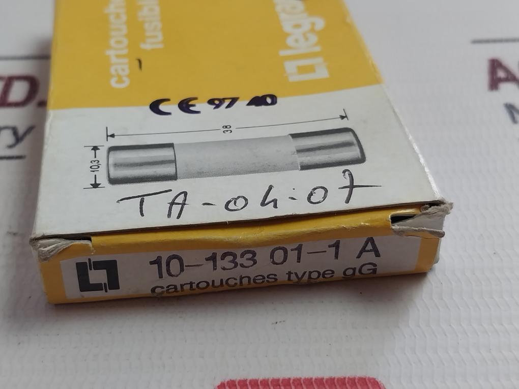Lot Of 2X Legrand 133 01 Cylindrical Fuse 500V Iec 269-2