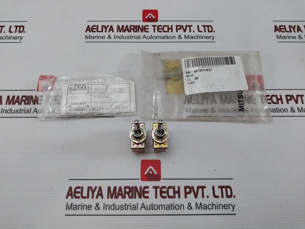 Lot Of 2X Matsushita T115A Snap Switch New