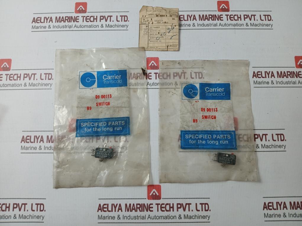 Lot Of 2X Micro Switch E12252 Miniature Snap-action Switch