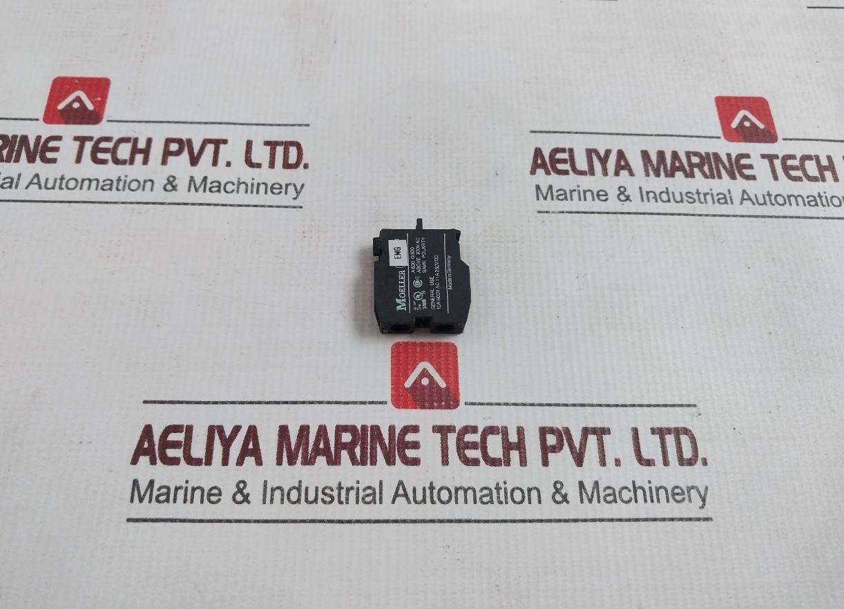 Lot Of 2X Moeller Ek01 Contact Block 6Kv 10A 600V/A600 Q300