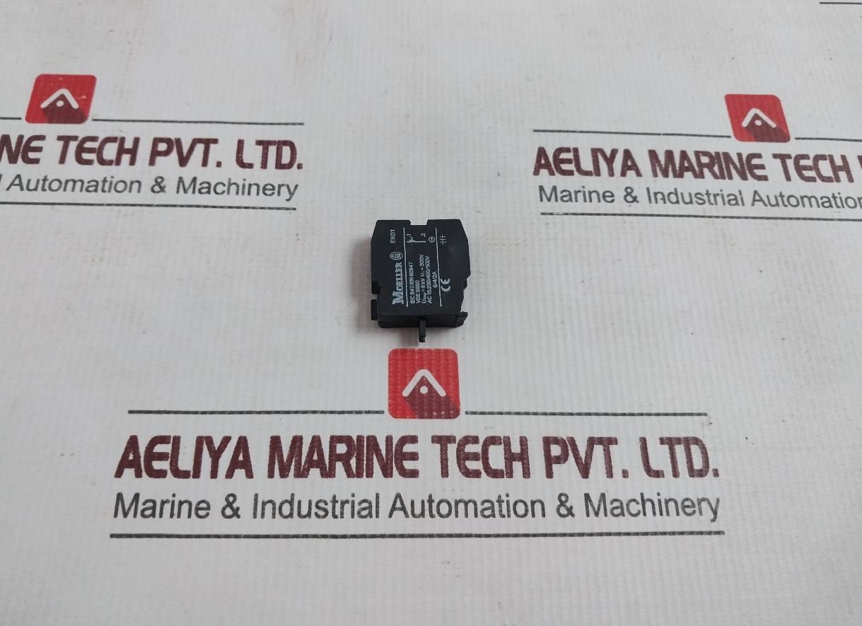 Lot Of 2X Moeller Ek01 Contact Block 6Kv 10A 600V/A600 Q300