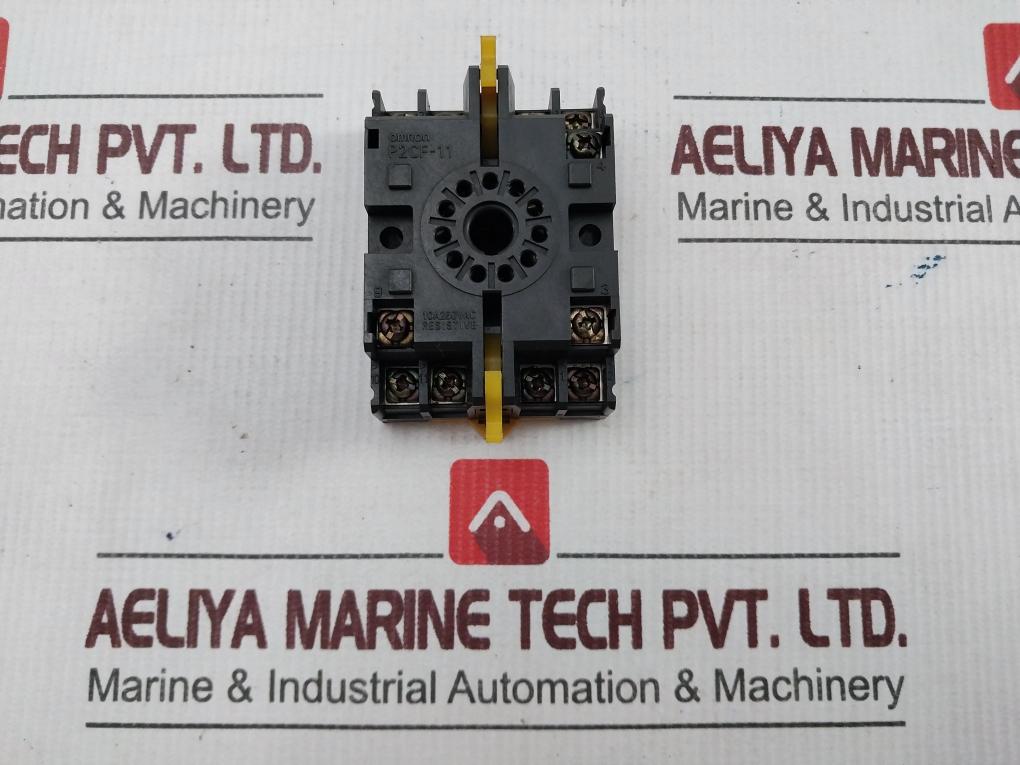 Lot Of 2X Omron P2Cf-11 Relay Socket 10A 250Vac.