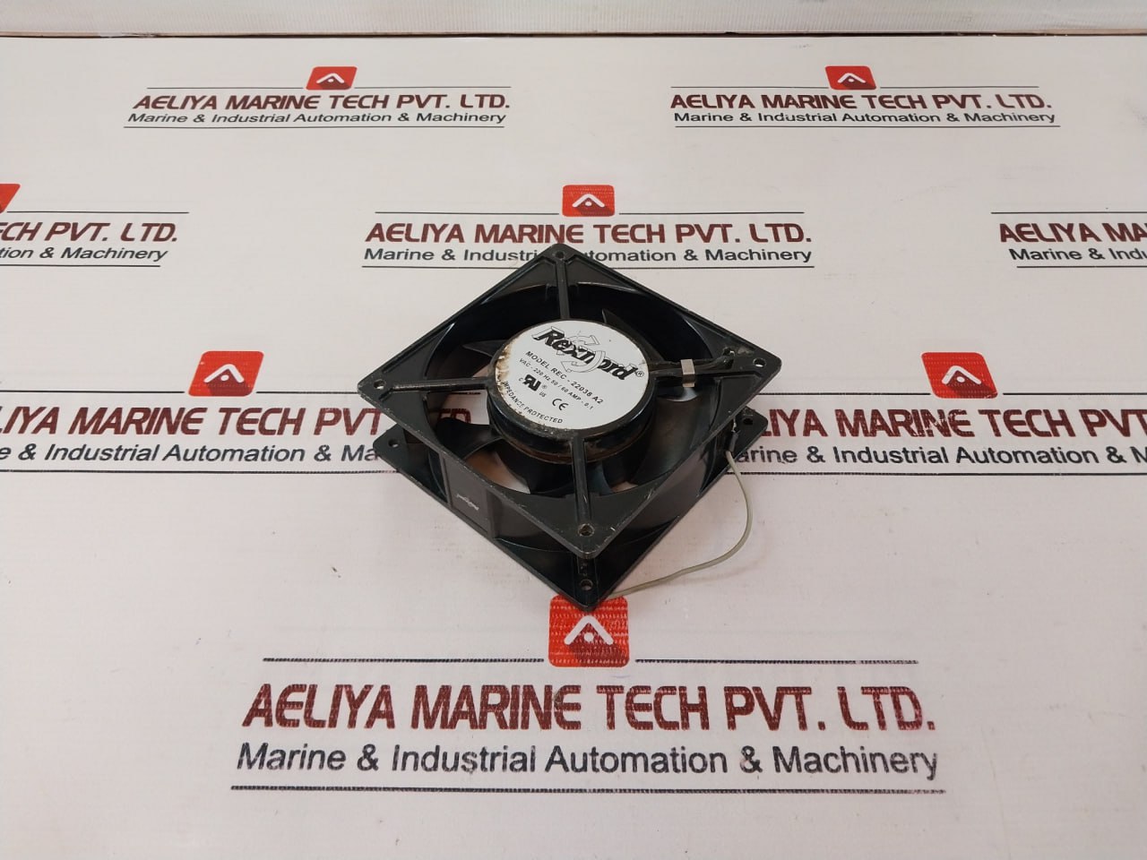 Lot of 2X Rexnord REC-22038 A2 Cooling Fan 220 VAC 50/60 HZ Amp-0.1