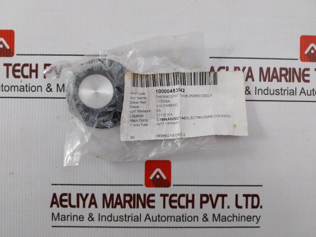 Lot Of 2X Southbend 2100094 Thermostat Knob 250/850 Deg F