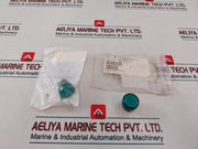 Lot of 2X  Telemecanique ZB2BV03 Lamp Cover Green 800110-0174