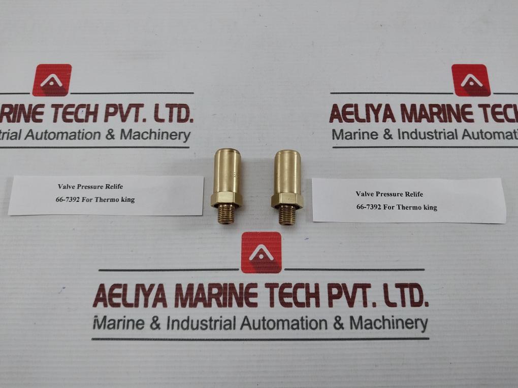 Lot Of 2X Thermo King 66-7392 Valve Pressure Relief 500Psi