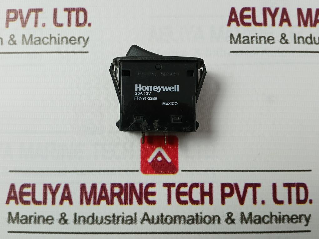 Lot Of 3X Honeywell Frn91-22Bb Rocker Switch 20A 12V