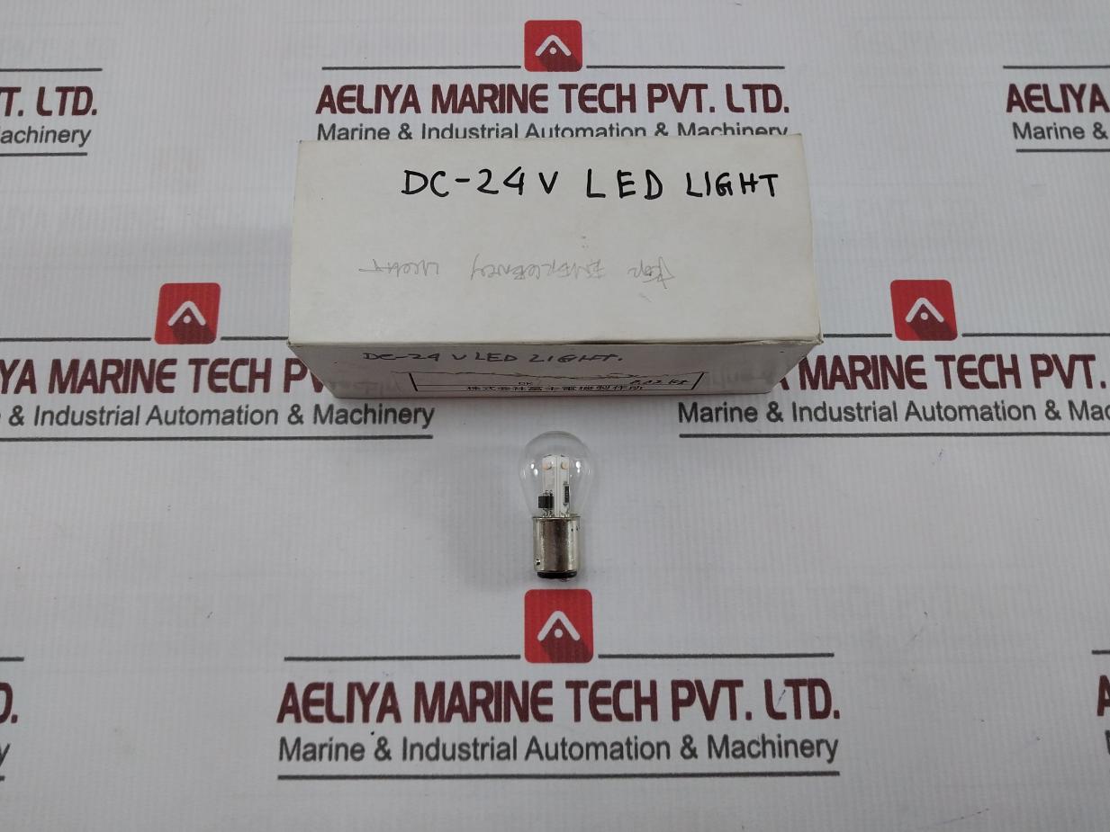 Lot Of 3X Riken Light Bulb S25,24V,4Led