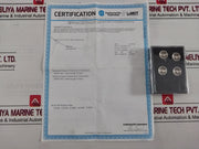 Lot Of 4X Lamot 1/4” Std (Aa) Rupture Pressure Disc Ctu-20P-d2 15000 Psig