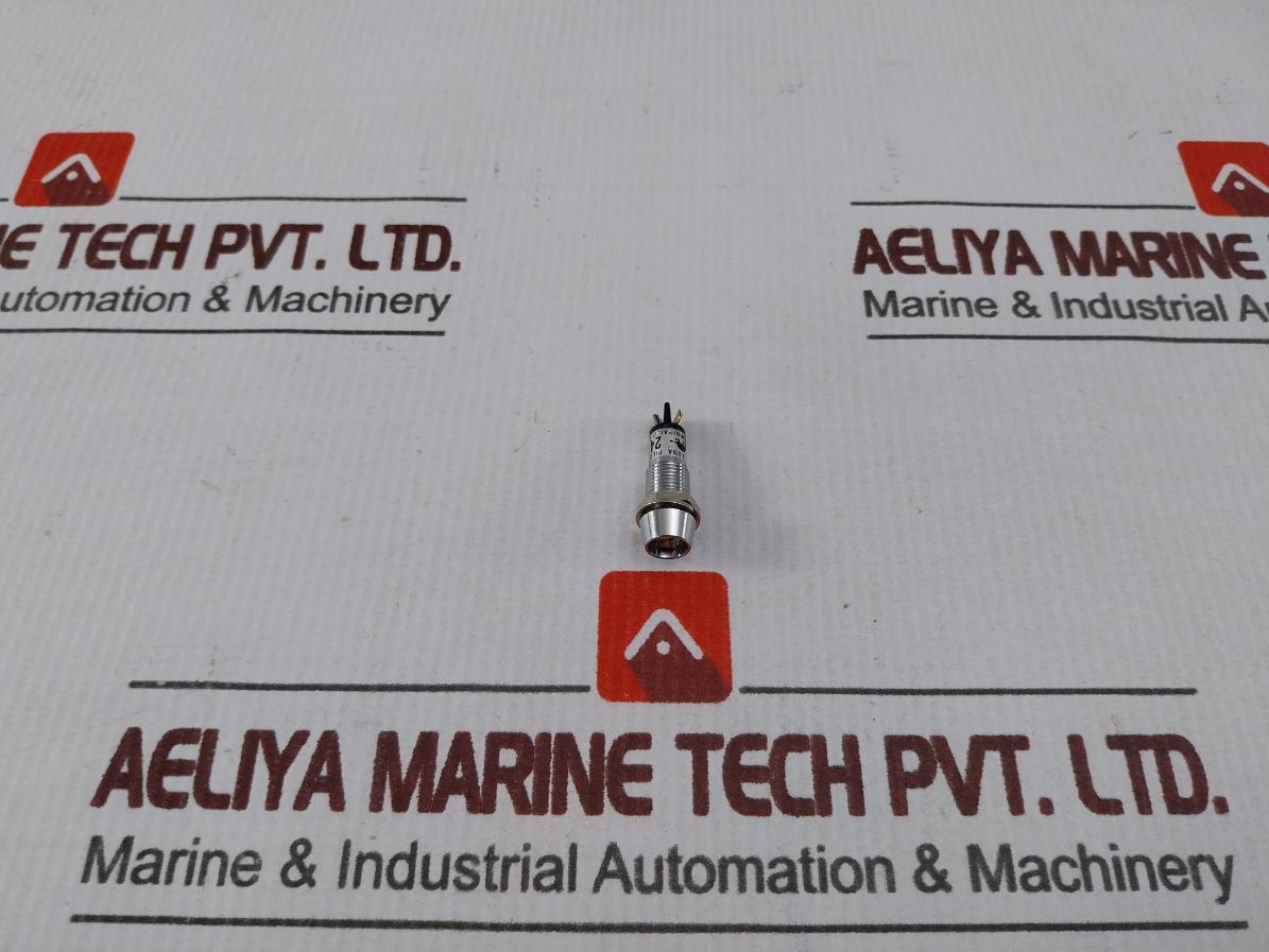 Lot Of 5X Luna Vd03.24.2 Red Led Pilot Signal Lamp 24V