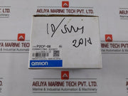 Lot of 5X OMRON P2CF-08 DIN Rail Relay Socket 10A 250VAC Resistive