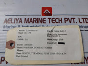 Lot Of 5X Phoenix Contact Uk5-hesi Fuse Terminal Block 3004100 6.3A 800V