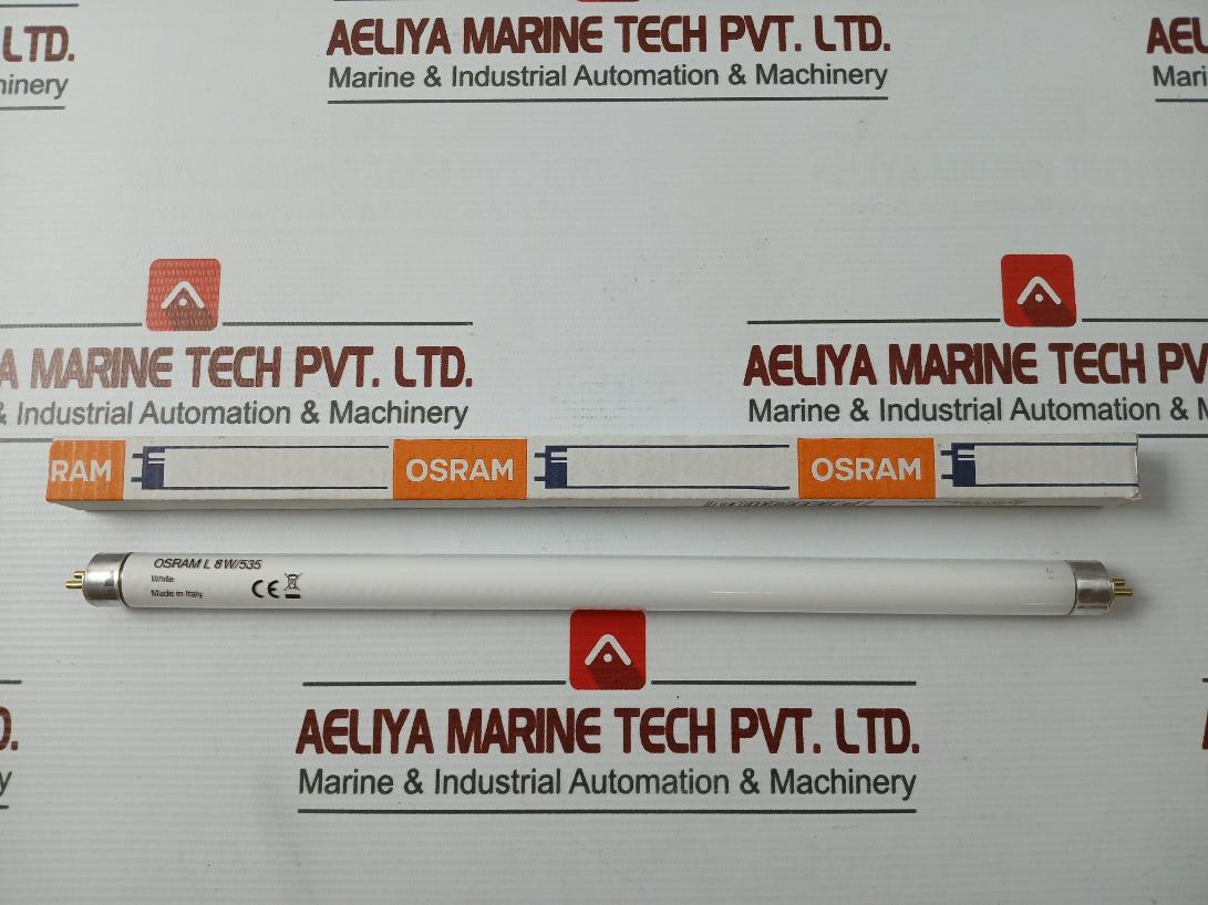 Lot Of 9X Osram L 8W/535 Basic White Fluorescent Tube Lamp 8 Kwh/1000H